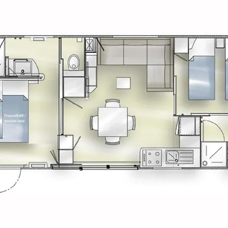 Holiday home In Mit Grill, Terrasse Und Garten